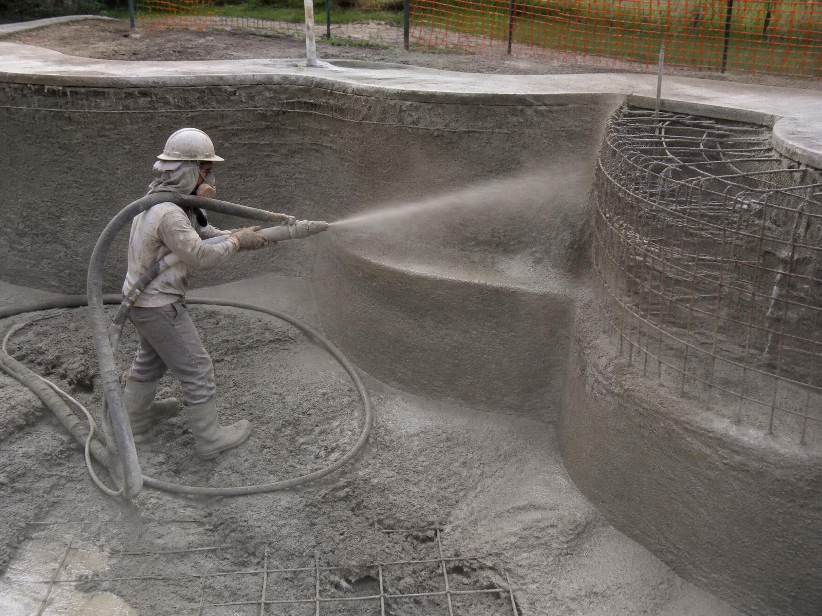 Shotcrete shell.